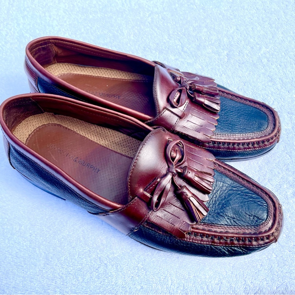 JOHNSTON & MURPHY Men's ARAGON II Keltie Tassel Loafer Size 9.5